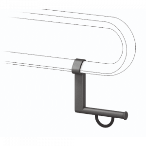 Papierrollenhalter pulverbeschichtet