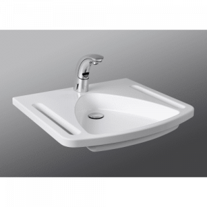 Wachbecken barrierefrei 3-eckig